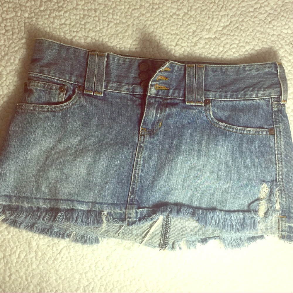 Abercrombie and Fitch Jean skirt